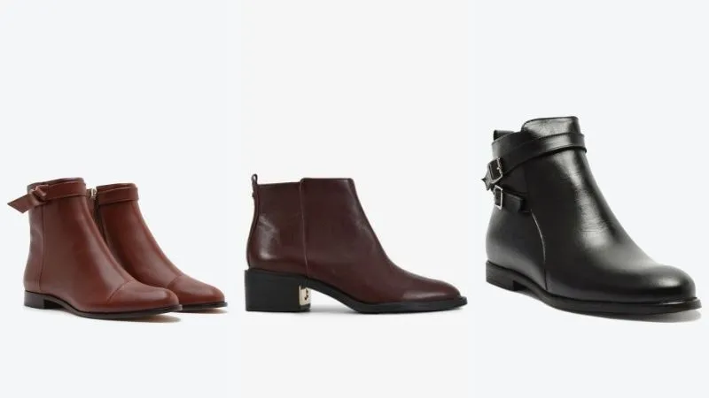 Botas de cano curto – Substituem sandálias e combinam perfeitamente com vestidos e saias.