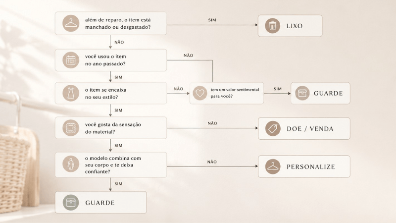 Ale Benittes Closet Detox Diagrama