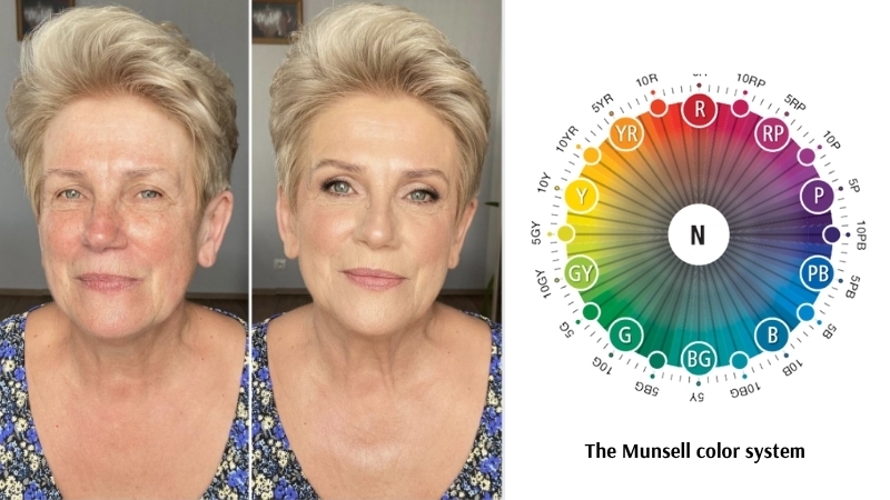 The Munsell color system